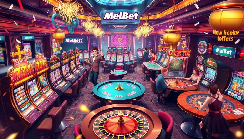 MelBet Casinoのプロモーションとボーナス